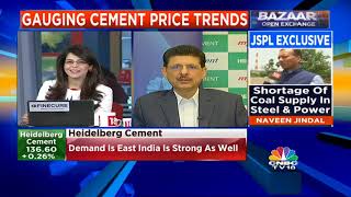 Gauging Cement Price Trends  CNBC TV18 [upl. by Jegger]