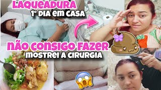 LAQUEADURA TUBÁRIA PÓS OPERATÓRIO  RECUPERAÇÃO MOSTREI A CIRURGIA 😱 NÃO CONSIGO FAZER 💩 💩💩 [upl. by Pelag566]