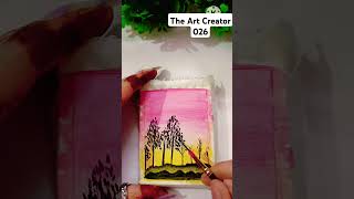 Landscape art mini creative artcreator miniature landscape subscribe shorts viralshorts [upl. by Neidhardt]