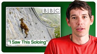 Alex Honnold Breaks Down VIRAL Free Soloing Clips [upl. by Nylatsyrc]