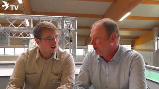 Rik Cools Interview beim Internationalen TaubenMarkt Kassel 2015 Brieftauben [upl. by Annawyt]