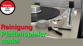 Schallplattenspieler Nadel reinigen [upl. by Hedi]