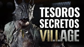 CONSIGUE TODOS LOS TESOROS SECRETOS EN RESIDENT EVIL 8 VILLAGE [upl. by Kendyl699]