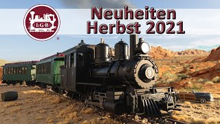 🚂🚂 LGB Herbst Neuheiten 2021  Modellbahn  Gartenbahn [upl. by Aksoyn]