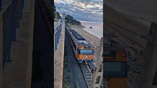 S447 Sant Pol de Mar RODALIES R1 trains train trainshorts [upl. by Adnotal]