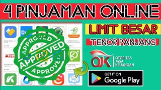 4 pinjol limit besar terbaru • pinjaman online tenor panjang [upl. by Spieler]