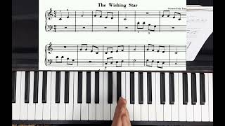 39 Piano Lesson Learning John Thompsons Grade 2   wishing stars [upl. by Scotty]