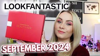 SNEAK PEEK LOOKFANTASTIC BEAUTY BOX SEPTEMBER 2024 UNBOXING  MISS BOUX [upl. by Eulalie328]