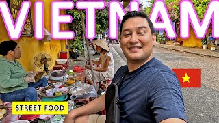 BEST Vietnamese STREET FOOD  Bánh Bèo in Hoi An Central Vietnam [upl. by Ynnod757]