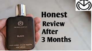 THE MAN COMPANY Black perfume Eau de Review after 3 months of use [upl. by Ellatsirhc]