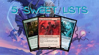 5 Competitive Lists  Magic The Gathering  Duskmourn  MTG Pioneer [upl. by Ynamreg]