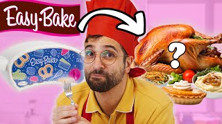 I Baked an Entire THANKSGIVING DINNER in an EASYBAKE Oven [upl. by Hurleigh]