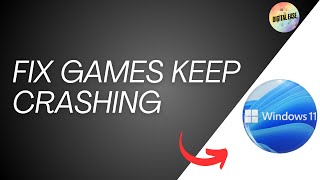 How To Fix Games Keep Crashing On Windows 11 2024 [upl. by Lehcnom]