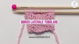 Come lavorare un Bordo a Maglia Tubolare [upl. by Inor]