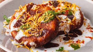 Crispy Aloo Tikki Chat  Aloo Tikki Chaat Street Style  Ramadan 2024  Make And Freeze [upl. by Wobniar]