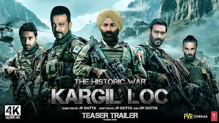 LOC Kargil 2  Trailer 2024 Sunny Deol Sanjay Dutt Ajay Devgn Suniel Shetty Abhishek Bachchan [upl. by Jocelyn]