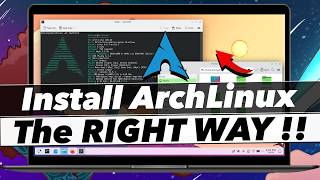 How To Install Arch Linux On Any PC or Laptop FASTLY  Arch Linux Installation Guide 2024 [upl. by Amati]