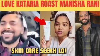 Elvish Yadav Friend Love kataria Roast Manisha Rani 😱 Love Kataria poke Manisha Rani [upl. by Eenet]