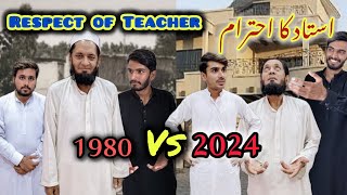 Ustad Ka Ehtaram  1980 VS 2024  Moral amp Emotional Stories  Sarib Bhai [upl. by Aryajay]