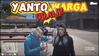 YANTO KEMBALI PRANK WARGA DAN TRICKSTER⁉️ GTA V ROLEPLAY [upl. by Jarred]