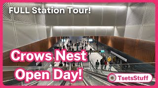 Crows Nest Metro Station Open Day  The Full Tour [upl. by Kester776]