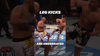 Leg Kicks are Underrated mma ufc [upl. by Gorga]