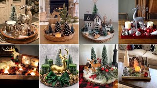 Top 100 Christmas Centrpieces New Collection 2k24 Modern Way To Decorate Your house on Christmas [upl. by Stacey648]