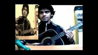 Anupam Roy  s Amake amar moto thakte dao cover by Himanish with lyrics [upl. by Aja]