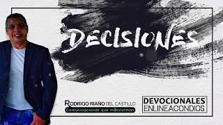 DECISIONES 📺  Devocionales en linea con Dios [upl. by Evilo]