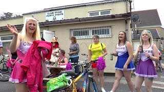 Burry Port Rugby Club Annual Charity Cycle Run 12072014 [upl. by Yelah]