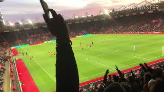 WOLVES FANS AT SOUTHAMPTON AWAY Raúl Jiménez Chant Goals VAR [upl. by Fadil]