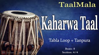 kaharwa taal tabla loops  कहरवा ताल কাহারবা তাল [upl. by Llebpmac]