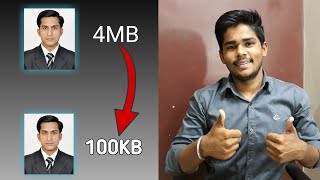 How to Reduce Image Size in kb in android mobile up to 100kb Photo ko kb me kaise kare [upl. by Teiv]