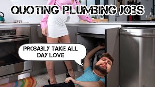 quoting and booking in plumbing work [upl. by Almeida]