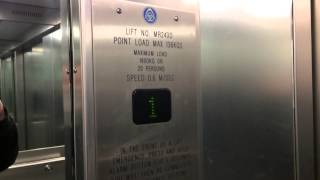 ThyssenKrupp Elevator At The MampS Belfast For nirtrainman And PINKHORSEY [upl. by Enirhtak141]