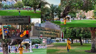 Al Mahatta Park Sharjah Mahatta parkchildrens parkgittashinto [upl. by Halden906]