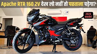 2024 King Of 160 cc Apache RTR 160 2V BS7 E20  On Road Price New Features Top Speed amp Mileage [upl. by Evan]