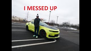 I put the WRONG gas in my new Camaro [upl. by Atinit]