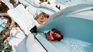 6 Year old going down Summit Plummet at Blizzard Beach Disney World with GoPro [upl. by Uyekawa]