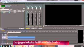 How to export quicktime dnxhd from adobe premiere [upl. by Llezniuq]