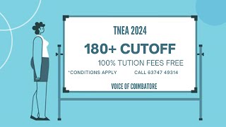 TNEA 2024 MERIT SCHOLARSHIP 180 CUTOFF [upl. by Sophia]