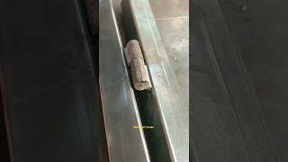 Door 🚪 Hinges Welding Trick welding weldingtricks welder weldingprocess laserweldingmachine [upl. by Ennairrac]