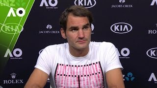 Roger Federer press conference SF  Australian Open 2017 [upl. by Steere]