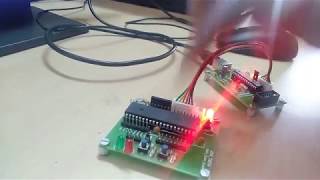 Procedure to interface 8051 hardware  A real demo [upl. by Anivram803]