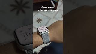 apple watch milanese loop strapb [upl. by Areic]