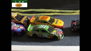 Nascar Stop Motion MampM Cup Series S3 MampM Shootout [upl. by Ahsikan37]