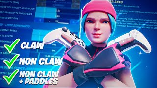 NEW BEST Pro Binds for Every Controller on Fortnite PlayStationXbox Non Claw Paddles Claw [upl. by Atikahc]