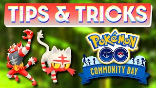 LITTEN COMMUNITY DAY TIPS amp TRICKS  POKÉMON GO [upl. by Accever]