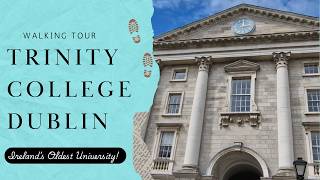 Trinity College DublinIrelands Oldest University MALAYALAM Walking Tour [upl. by Faludi]