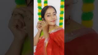 Diwali ke liye taiyar hote meesho ki Saree ke sath trending meeshohaul shortsfestive [upl. by Joelynn]